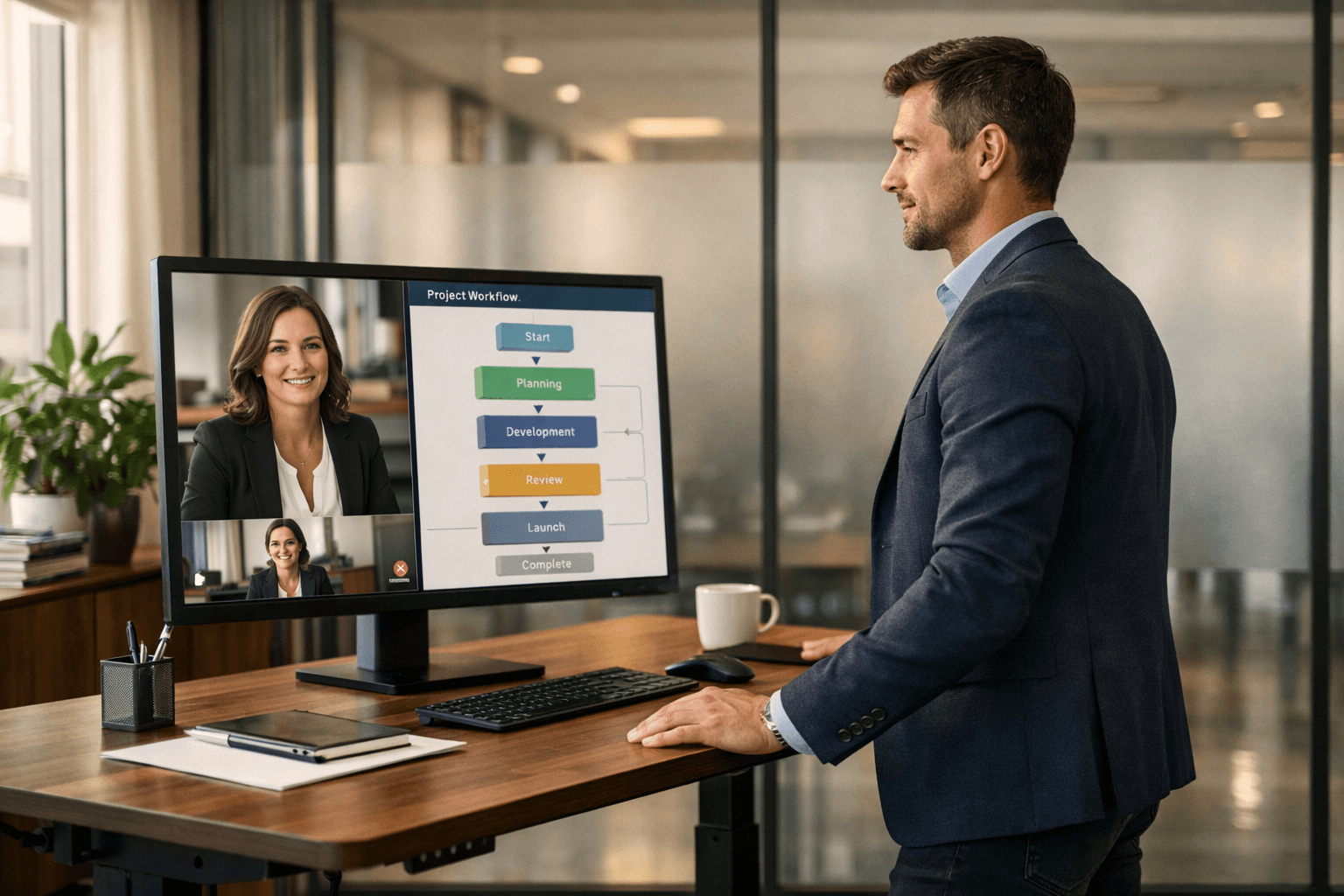 Online-Sparring via Video-Call
