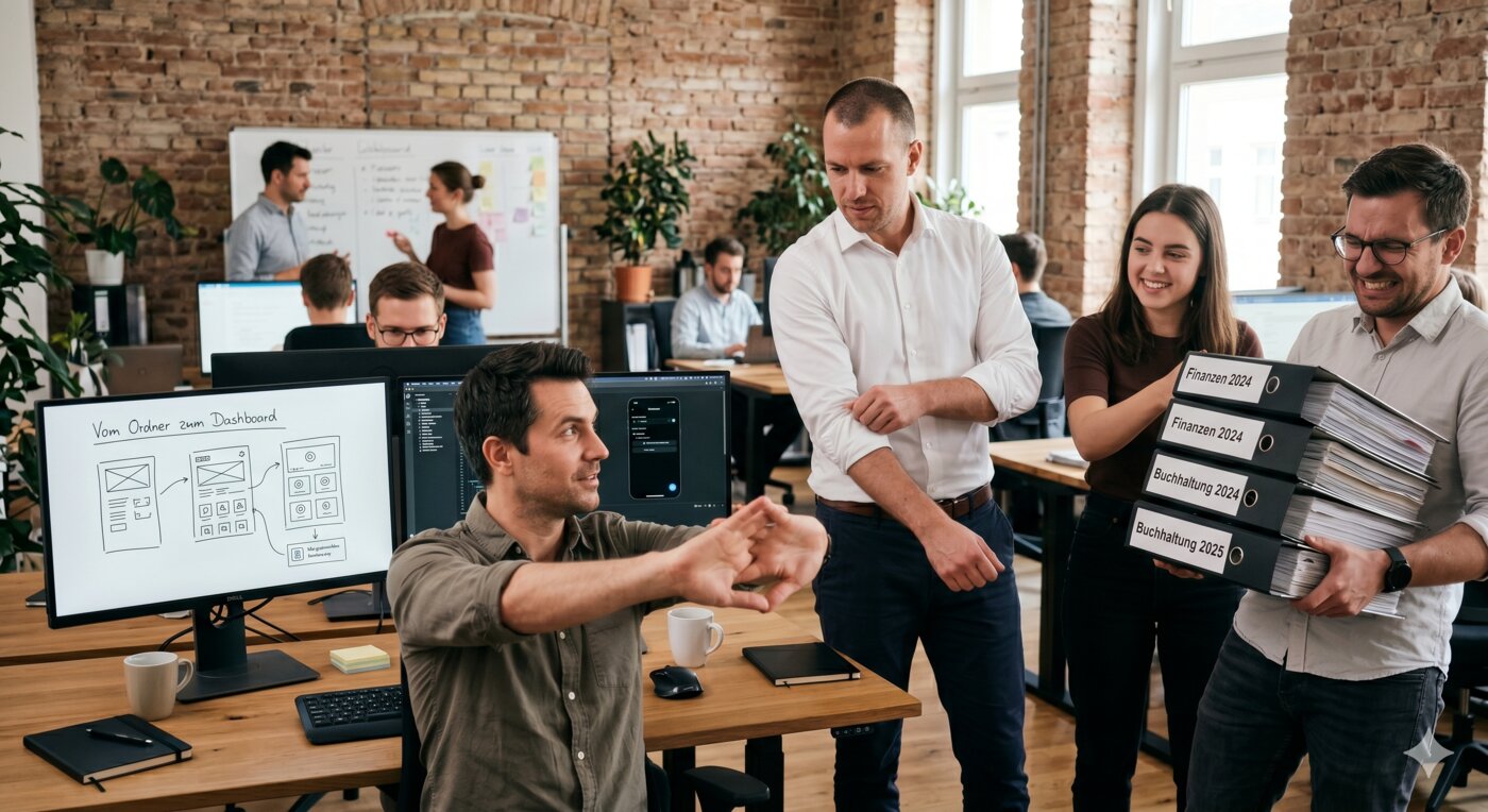 Vom Ordner zum Dashboard als Prototyp